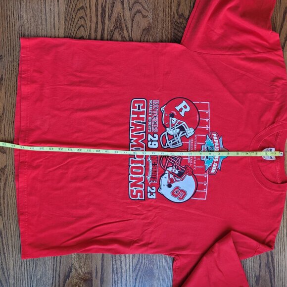 2009 Papa John's Bowl Long Sleeve Tee Shirt Rutgers NC State XL Russell Wilson - Picture 5 of 6